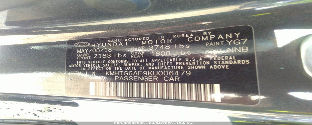 KMHTG6AF9KU006479 2019 HYUNDAI VELOSTER photo no. 9