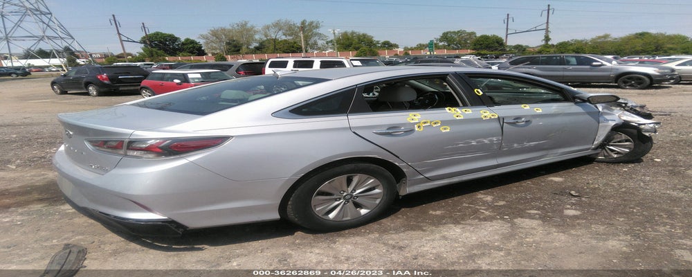 KMHE24L35KA093538 2019 HYUNDAI SONATA HYBRID photo no. 4
