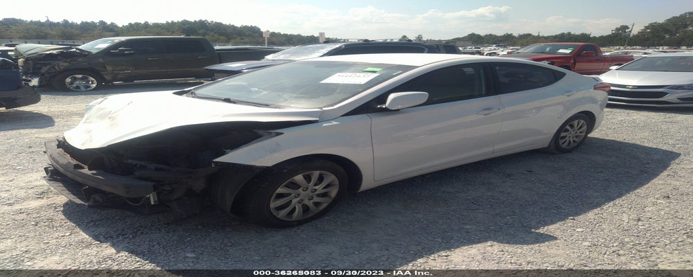 5NPDH4AE8CH067156 2012 HYUNDAI ELANTRA photo no. 2