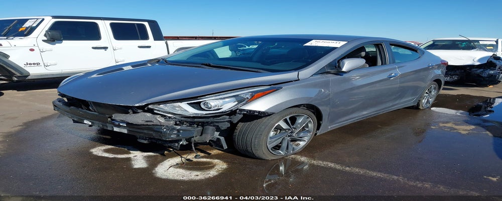 KMHDH4AE7EU161064 2014 HYUNDAI ELANTRA photo no. 2