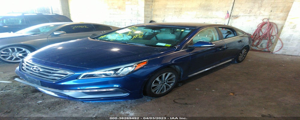 5NPE34AF1FH222985 2015 HYUNDAI SONATA photo no. 2