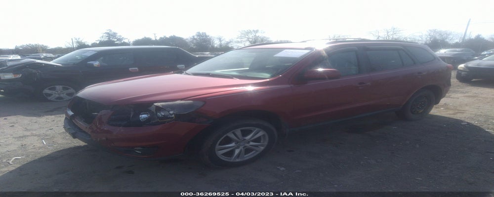 5XYZHDAG6CG108172 2012 HYUNDAI SANTA FE photo no. 2