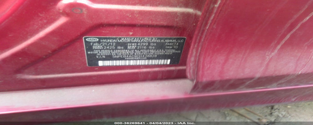 5NPEB4AC9CH478828 2012 HYUNDAI SONATA photo no. 9