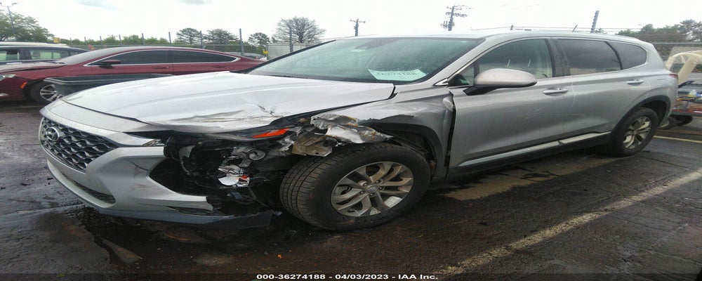 5NMS23AD7KH100184 2019 HYUNDAI SANTA FE photo no. 2