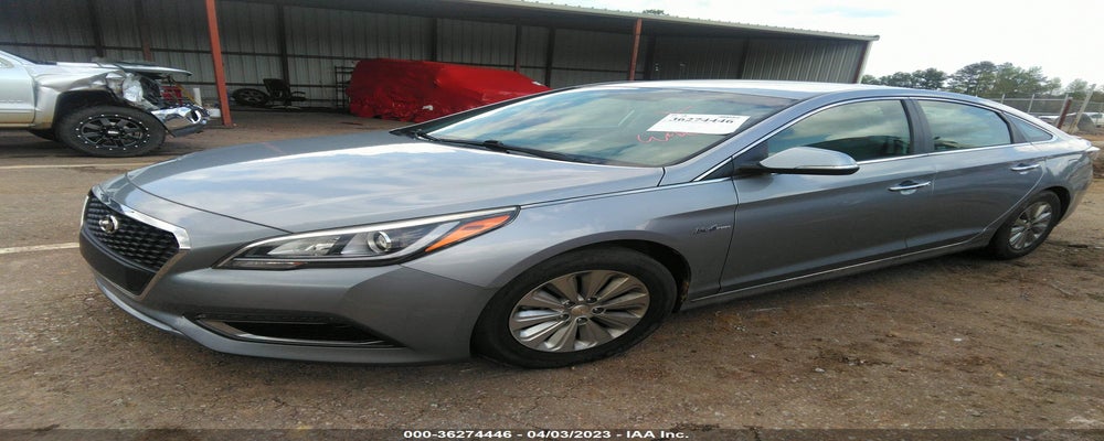 KMHE24L19GA011557 2016 HYUNDAI SONATA HYBRID photo no. 2