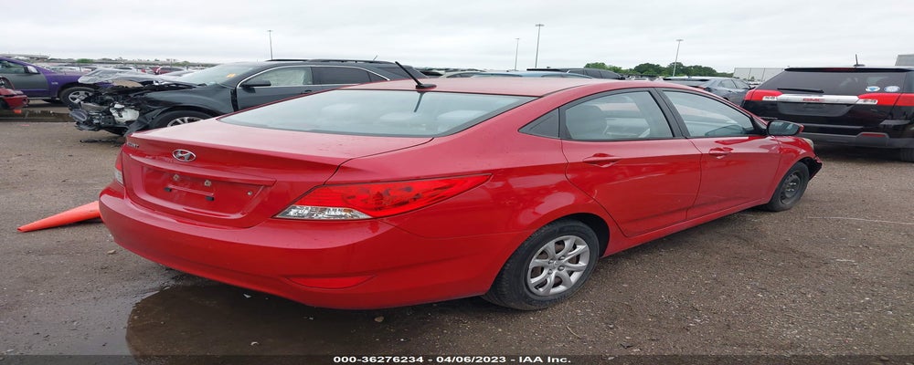 KMHCT4AE1DU528064 2013 HYUNDAI ACCENT photo no. 4