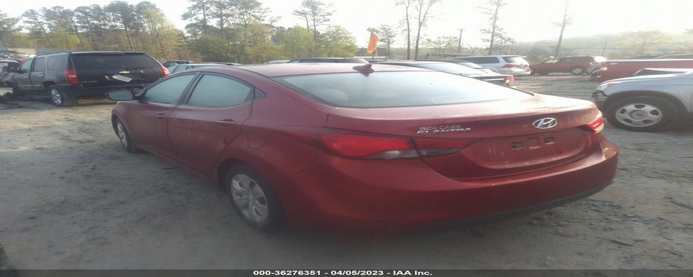 5NPDH4AE8GH773226 2016 HYUNDAI ELANTRA photo no. 3