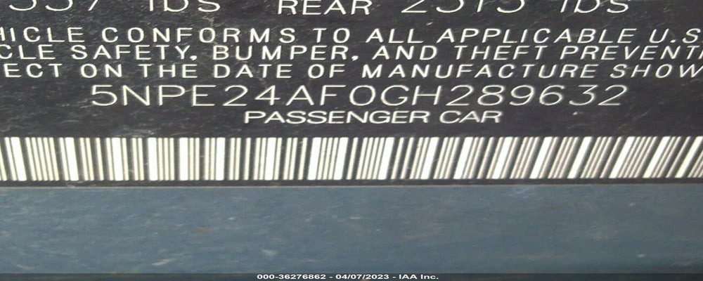 5NPE24AF0GH289632 2016 HYUNDAI SONATA photo no. 9