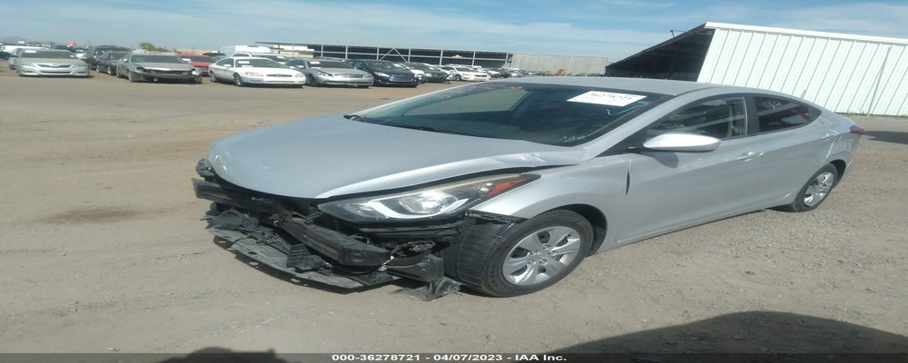 5NPDH4AE6GH685159 2016 HYUNDAI ELANTRA photo no. 2
