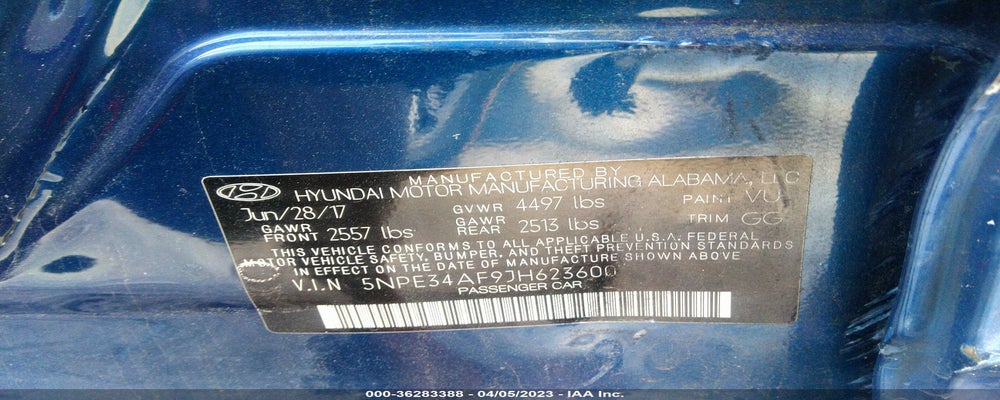 5NPE34AF9JH623600 2018 HYUNDAI SONATA photo no. 9