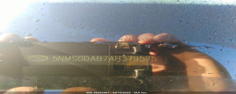5NMSGDAB7AH379575 2010 HYUNDAI SANTA FE photo no. 9