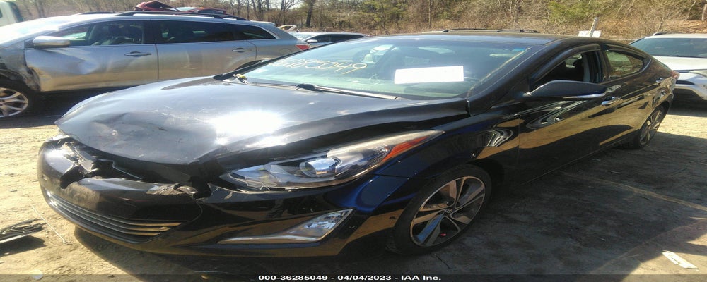 5NPDH4AE7EH541990 2014 HYUNDAI ELANTRA photo no. 2