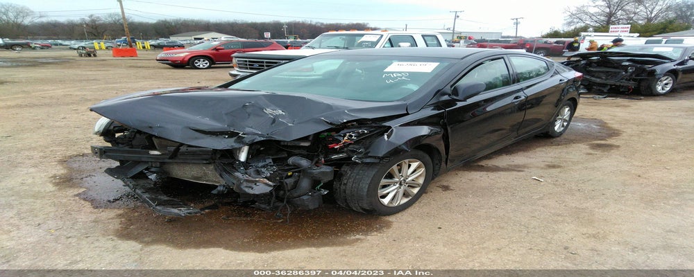 5NPDH4AE9GH688587 2016 HYUNDAI ELANTRA photo no. 2