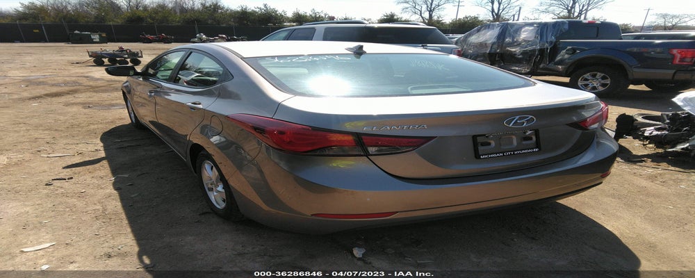 5NPDH4AEXEH543734 2014 HYUNDAI ELANTRA photo no. 3