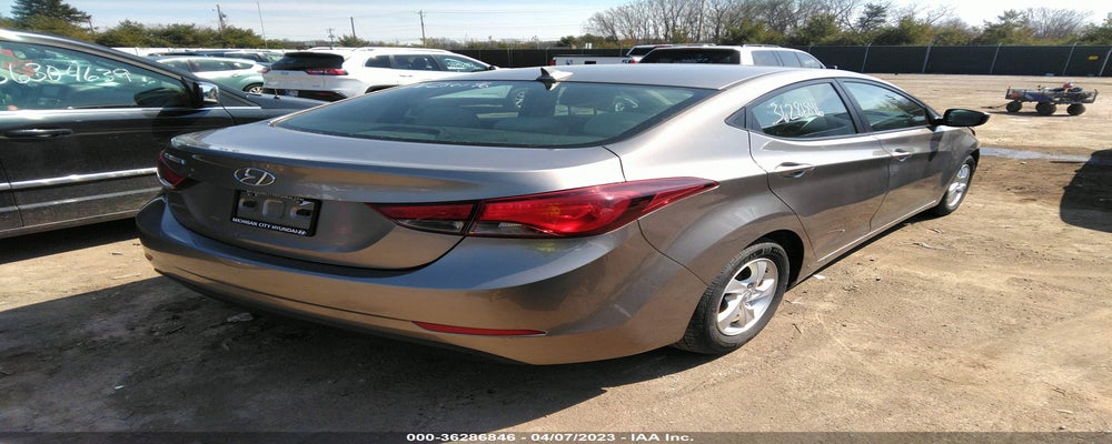 5NPDH4AEXEH543734 2014 HYUNDAI ELANTRA photo no. 4