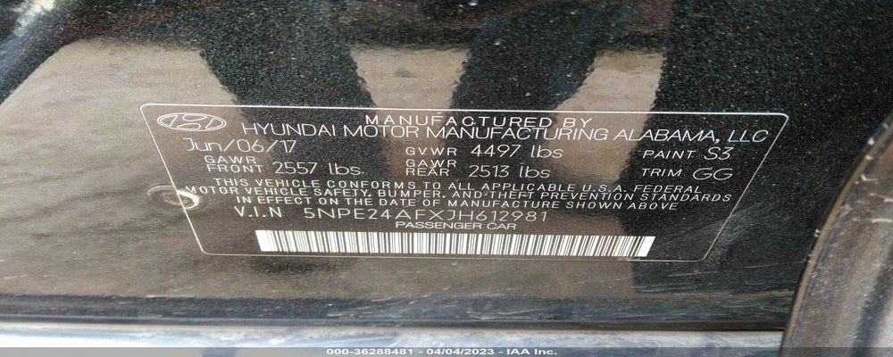 5NPE24AFXJH612981 2018 HYUNDAI SONATA photo no. 9