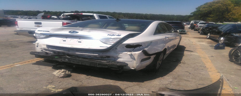 KMHEC4A45DA093521 2013 HYUNDAI SONATA HYBRID photo no. 4