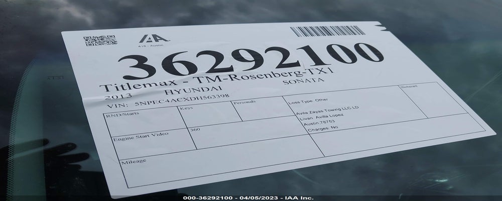 5NPEC4ACXDH563398 2013 HYUNDAI SONATA photo no. 2