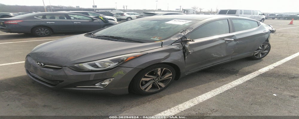 5NPDH4AE6EH509175 2014 HYUNDAI ELANTRA photo no. 2