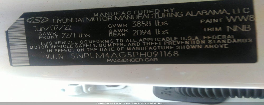 5NPLM4AG5PH091168 2023 HYUNDAI ELANTRA photo no. 9
