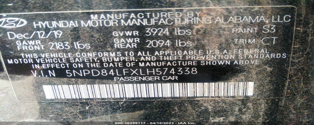 5NPD84LFXLH574338 2017 HYUNDAI ELANTRA photo no. 9