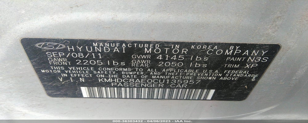 KMHDC8AE0CU135957 2012 HYUNDAI ELANTRA TOURING photo no. 9
