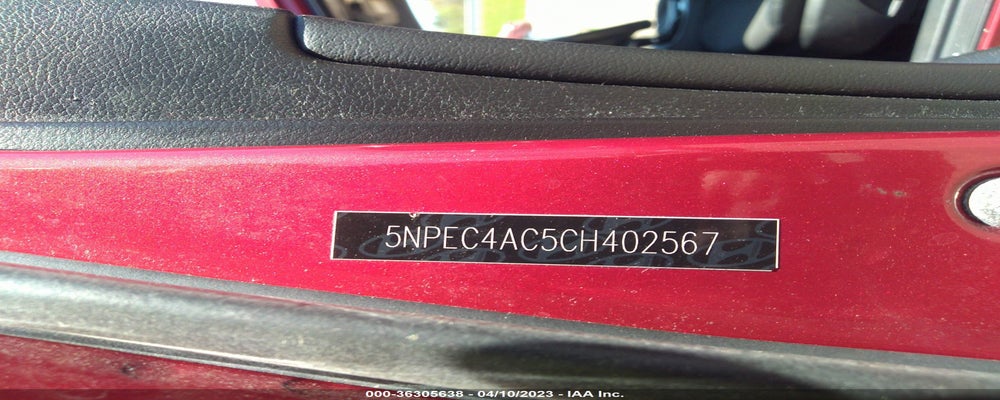 5NPEC4AC5CH402567 2012 HYUNDAI SONATA photo no. 9