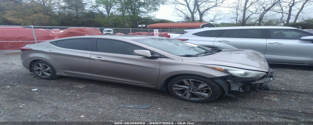 5NPDH4AE2EH497199 2014 HYUNDAI ELANTRA photo no. 2