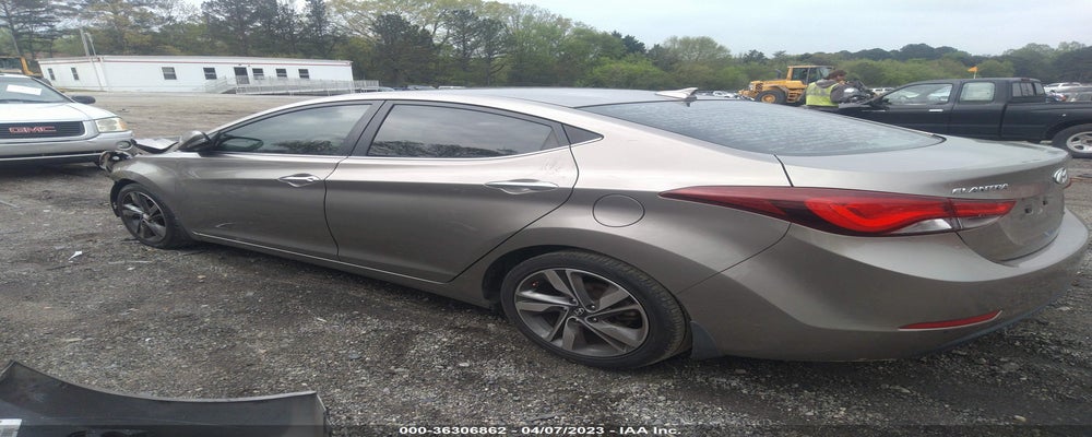 5NPDH4AE2EH497199 2014 HYUNDAI ELANTRA photo no. 3
