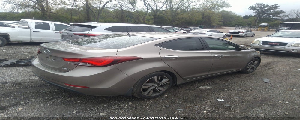 5NPDH4AE2EH497199 2014 HYUNDAI ELANTRA photo no. 4