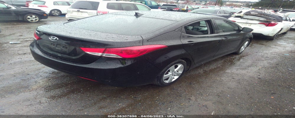 KMHDH4AE4DU001125 2013 HYUNDAI ELANTRA photo no. 4