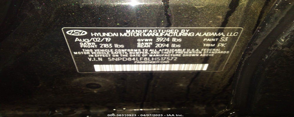 5NPD84LF8LH517572 2020 HYUNDAI ELANTRA photo no. 9