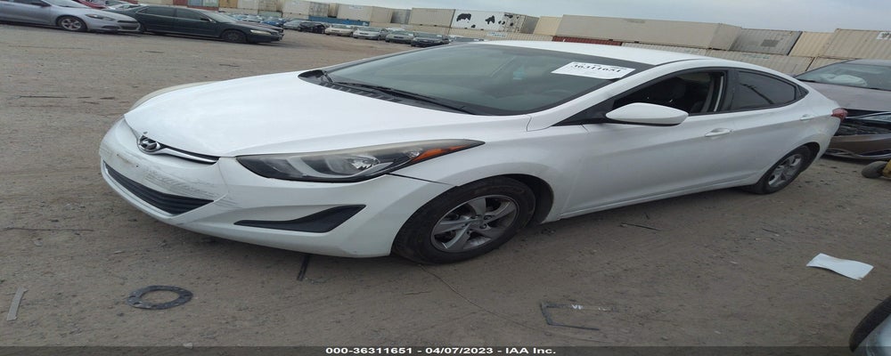 5NPDH4AE0EH525324 2014 HYUNDAI ELANTRA photo no. 2