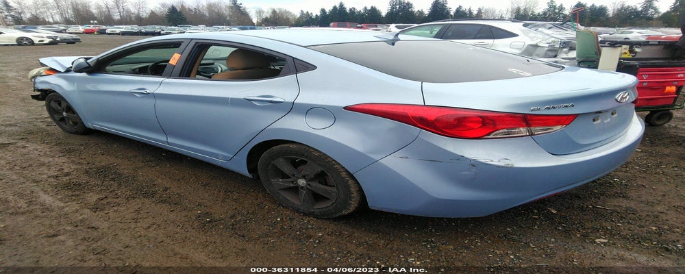 KMHDH4AEXCU182987 2012 HYUNDAI ELANTRA photo no. 3