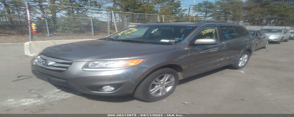 5XYZHDAG2CG154226 2012 HYUNDAI SANTA FE photo no. 2