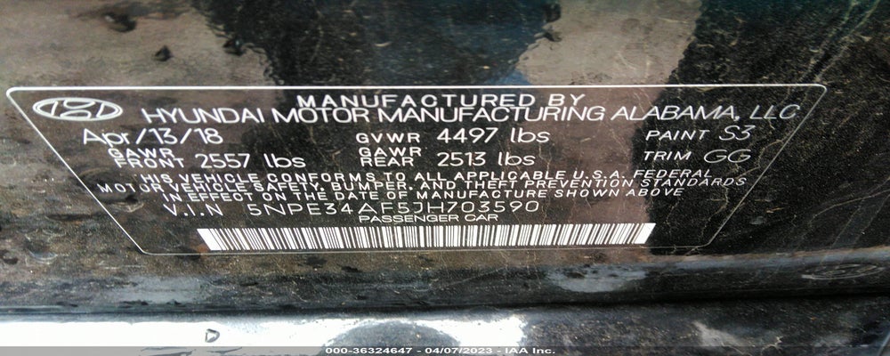 5NPE34AF5JH703590 2018 HYUNDAI SONATA photo no. 9