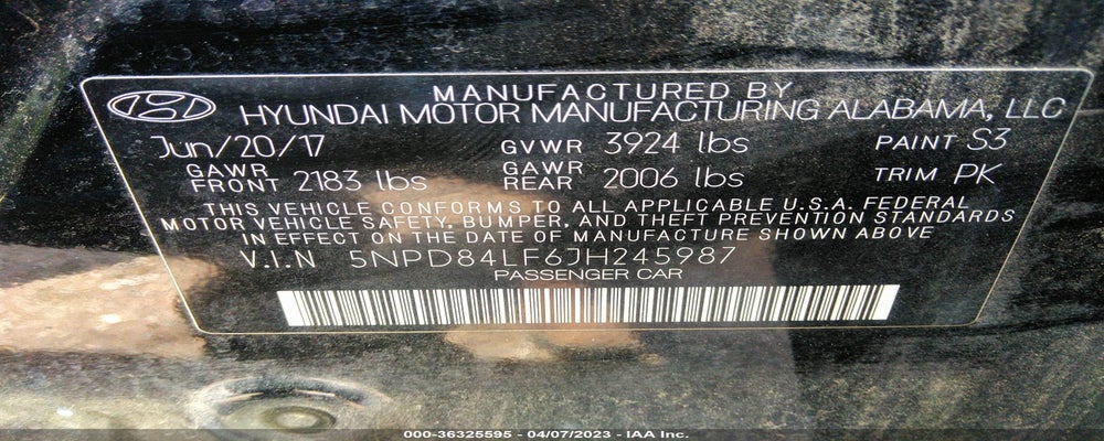 5NPD84LF6JH245987 2018 HYUNDAI ELANTRA photo no. 9