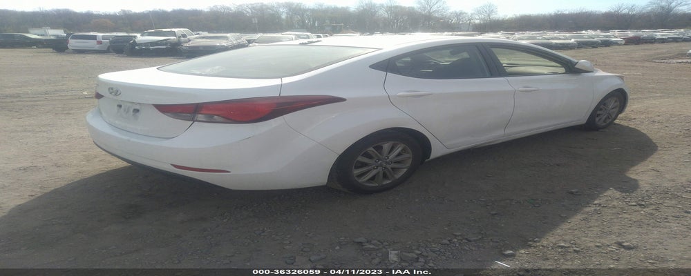 5NPDH4AE7GH659556 2016 HYUNDAI ELANTRA photo no. 4