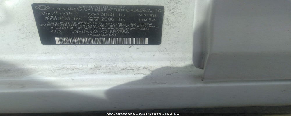 5NPDH4AE7GH659556 2016 HYUNDAI ELANTRA photo no. 9