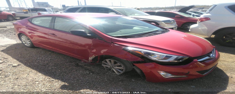 KMHDH4AE2FU223519 2015 HYUNDAI ELANTRA photo no. 12
