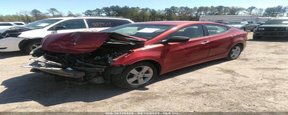 KMHDH4AE2BU104055 2011 HYUNDAI ELANTRA photo no. 2
