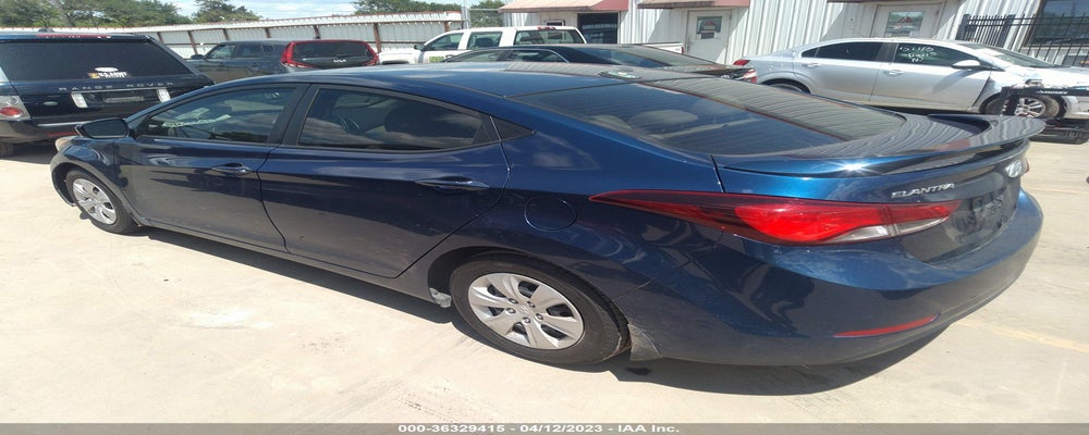 5NPDH4AE9GH775132 2016 HYUNDAI ELANTRA photo no. 3