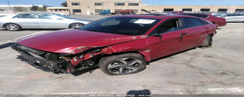 KMHLN4AJ2MU009788 2021 HYUNDAI ELANTRA HYBRID photo no. 2