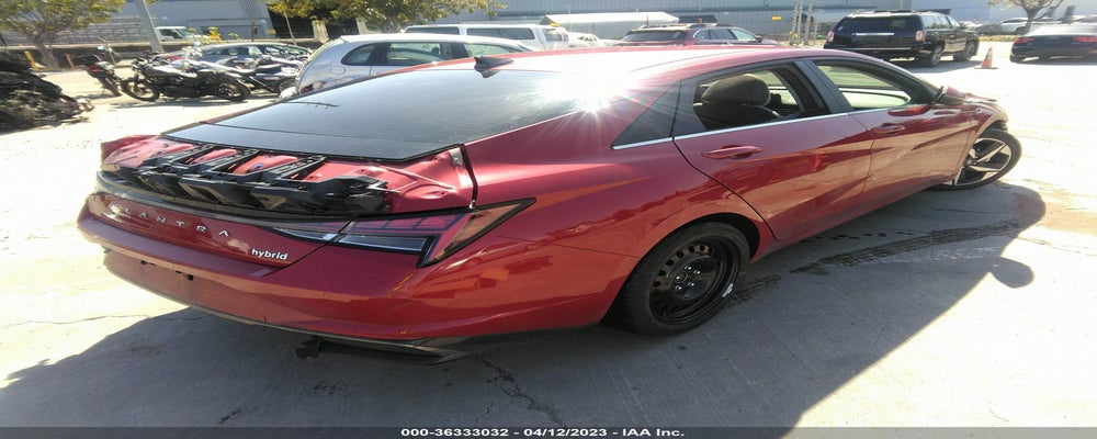 KMHLN4AJ2MU009788 2021 HYUNDAI ELANTRA HYBRID photo no. 4