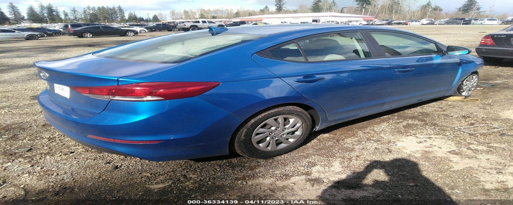 KMHD74LF2HU400629 2017 HYUNDAI ELANTRA photo no. 4