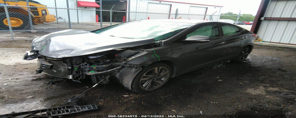 5NPDH4AE2EH469810 2014 HYUNDAI ELANTRA photo no. 2