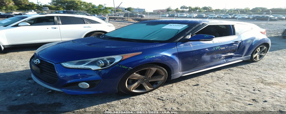 KMHTC6AE4EU183481 2014 HYUNDAI VELOSTER photo no. 2