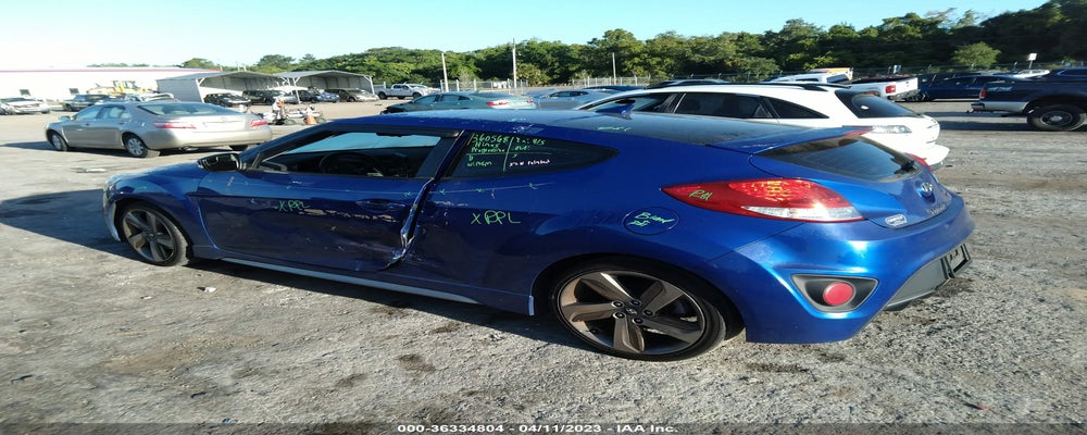 KMHTC6AE4EU183481 2014 HYUNDAI VELOSTER photo no. 3