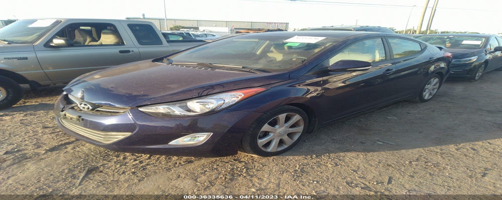 5NPDH4AE9DH449973 2013 HYUNDAI ELANTRA photo no. 2