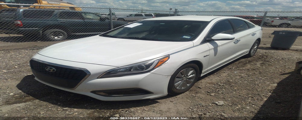 KMHE24L1XGA009087 2016 HYUNDAI SONATA HYBRID photo no. 2